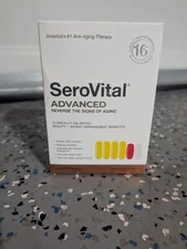 SeroVital Advanced 120 Capsules +60 Tablets 30 Day Dietary Supplement Sero Vital