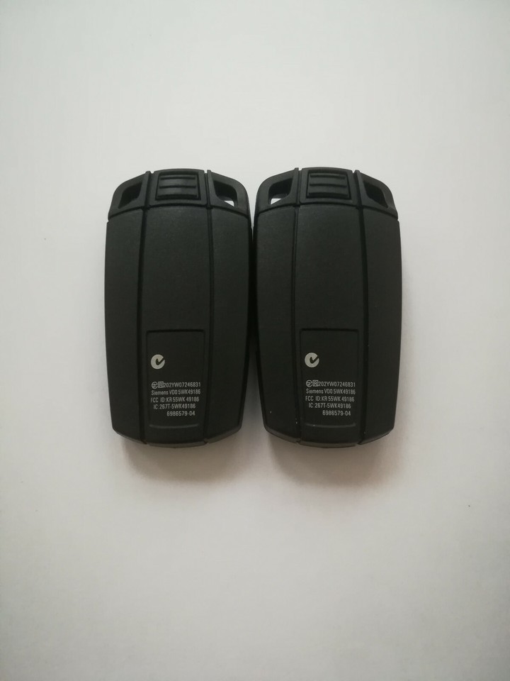 BMW Keyless Remote Key Fob Fits To E60 E70 E90 5WK49127 / 5WK49124 CAS3 CAS3 (Non Proximity) (315MHz - Foto 9