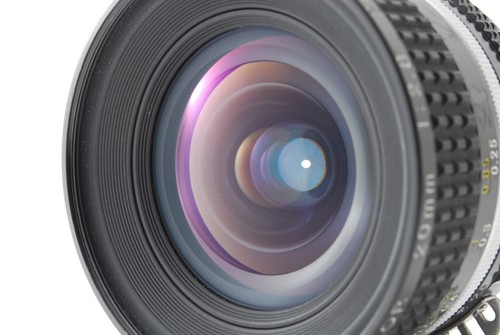 【N MINT+++】Nikon Nikkor Ais Ai-s 20mm f/2.8 Wide Angle Camera Lens - Picture 3 of 12
