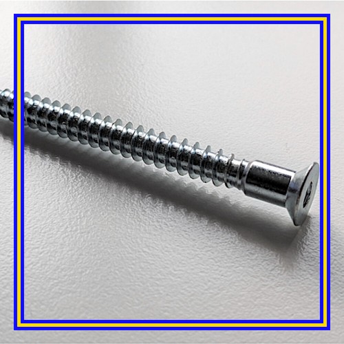 104321 x 4 IKEA Metal Wood Screw with Countersunk Hex Head (KALLAX