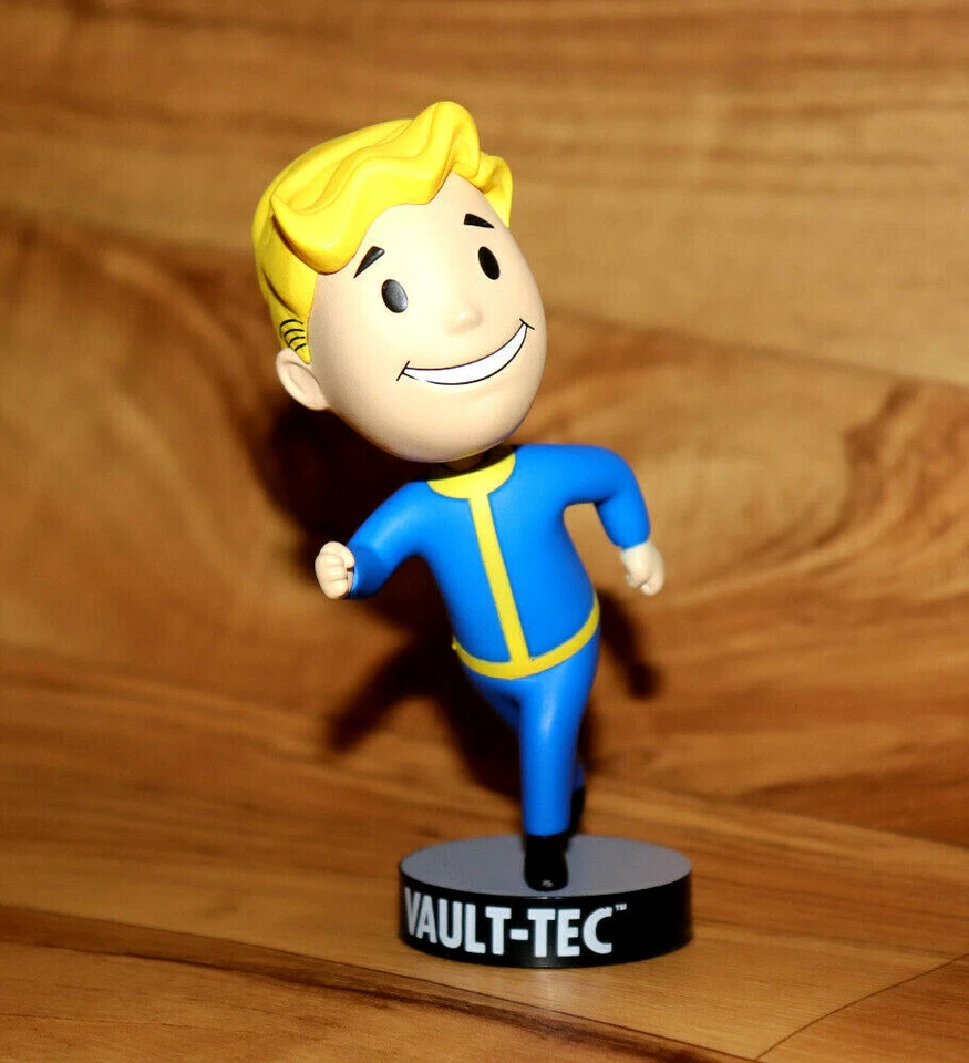 Bethesda Fallout 4 Vault-Tec Boy 111 Endurance Bobblehead Wackelkopf Figur  - Bild 2 von 4