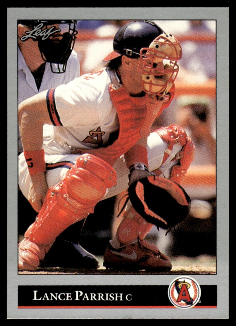 1992 Leaf #269 Lance Parrish California Angels
