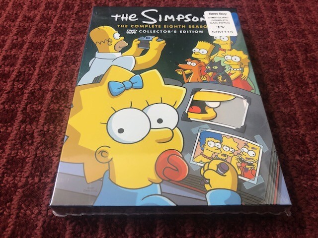 The Simpsons - Season 8 (DVD, 2012, 3-Disc Set) *Brand New Sealed