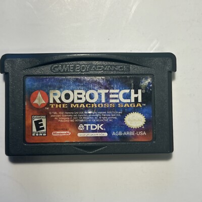 Robotech: The Macross Saga (Nintendo Game Boy Advance, 2002) Game ...