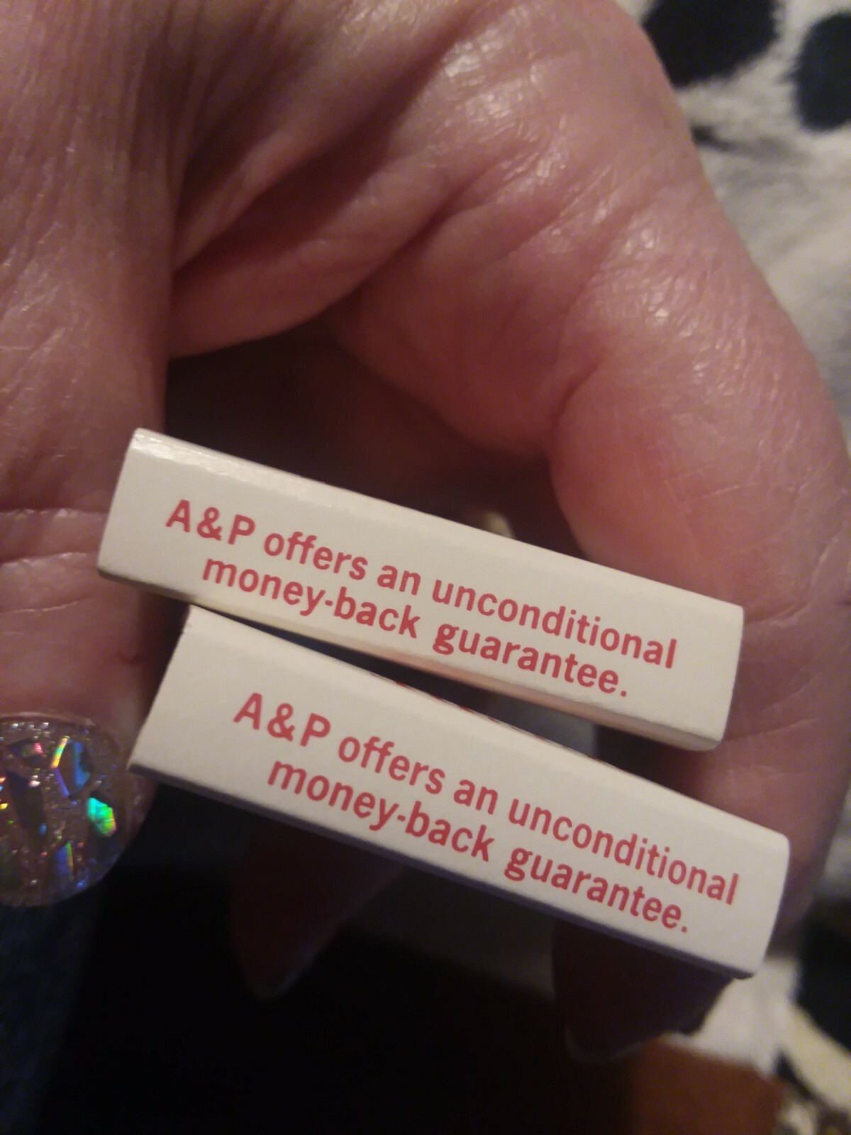 2 Vintage, Original A&P GROCERY STORE MARKET Matchbook Matches eBay