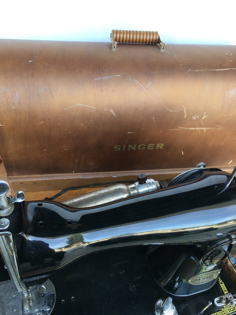 1950s SINGER De Luxe Portable Sewing Machine Japan | eBay