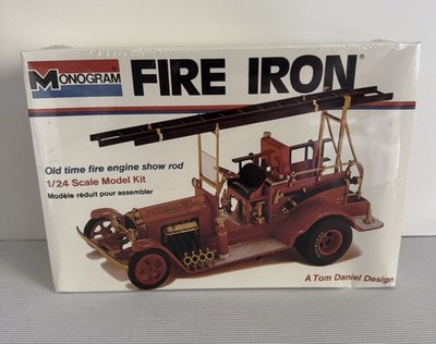 1997 Monogram Tom Daniel Fire Iron 1/24 Scale Model Kit #7530 Factory Sealed