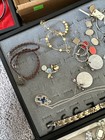 huge vintage to now jewelry mixed lot Wearable Crafts Some Signed — photo 8