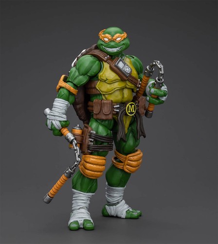 JOYTOY 1/18 TMNT Raphael Michelangelo Donatello Leonardo Anime Action Figures - Picture 20 of 38