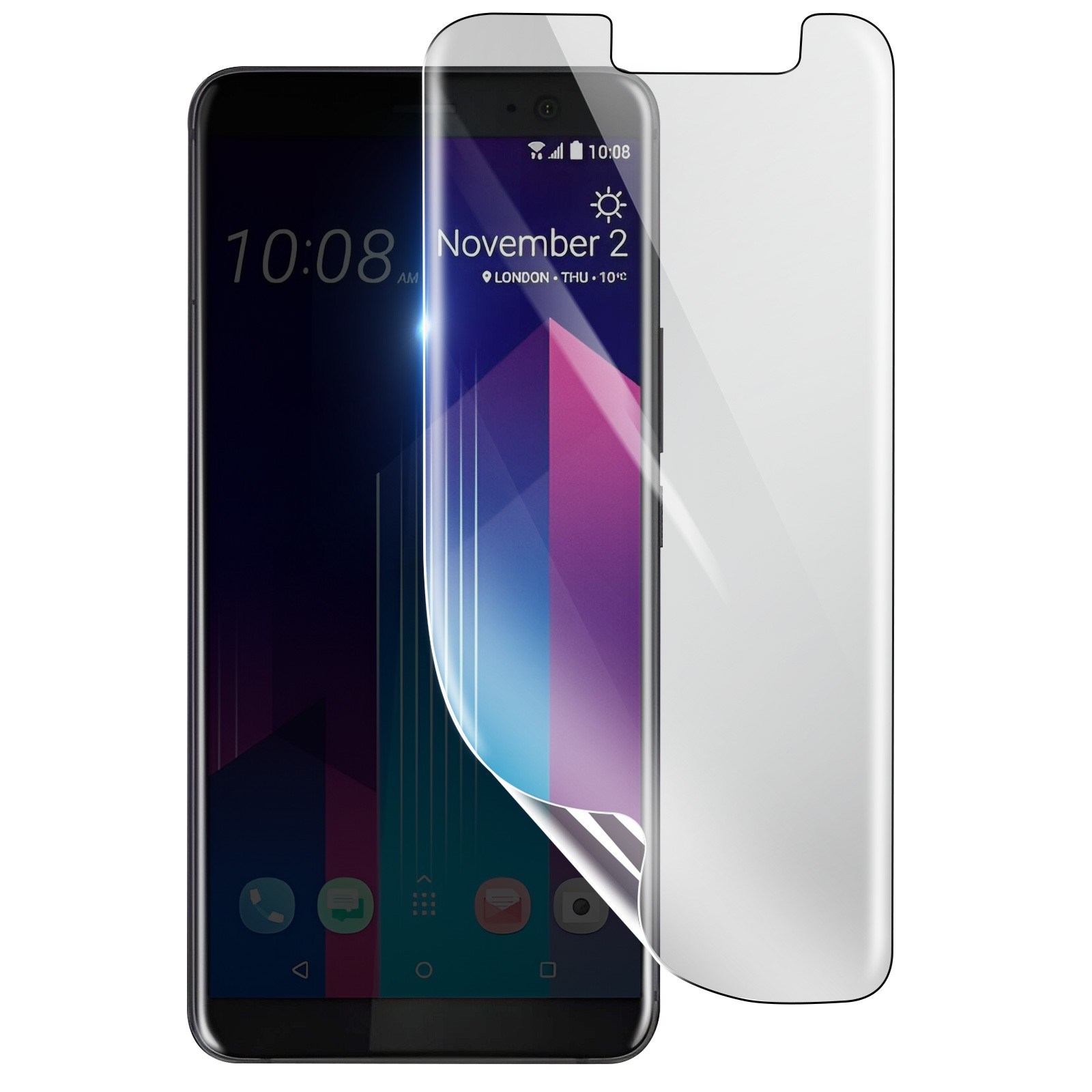 Anti casse film hydrogel pour HTC U11 Plus protection ecran antichoc