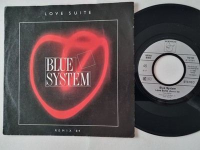 Blue System - Love Suite (Remix '89) 7'' Vinyl Germany/ Dieter Bohlen