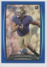 2013 Bowman Blue Rainbow Foil 94/499 Joseph Fauria #184 0l2