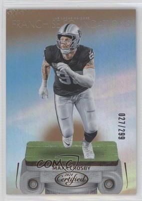 2024 Certified Franchise Foundations Bronze Mirror 27/299 Maxx Crosby #15 16wc