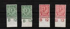 Great Britain King George V  Controls Mounted Mint Selection