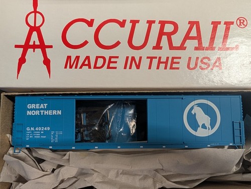 Accurail 5910 HO G.N. Kit Boxcar 50' Soldado Doble Puerta #40249 | Zustand: New
