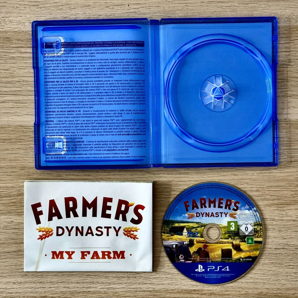 FARMER'S DYNASY GIOCO PS4 PS5 PLAYSTATION 4 PAL ITALIANO MULTILINGUA COMPLETO - Immagine 2 di 3