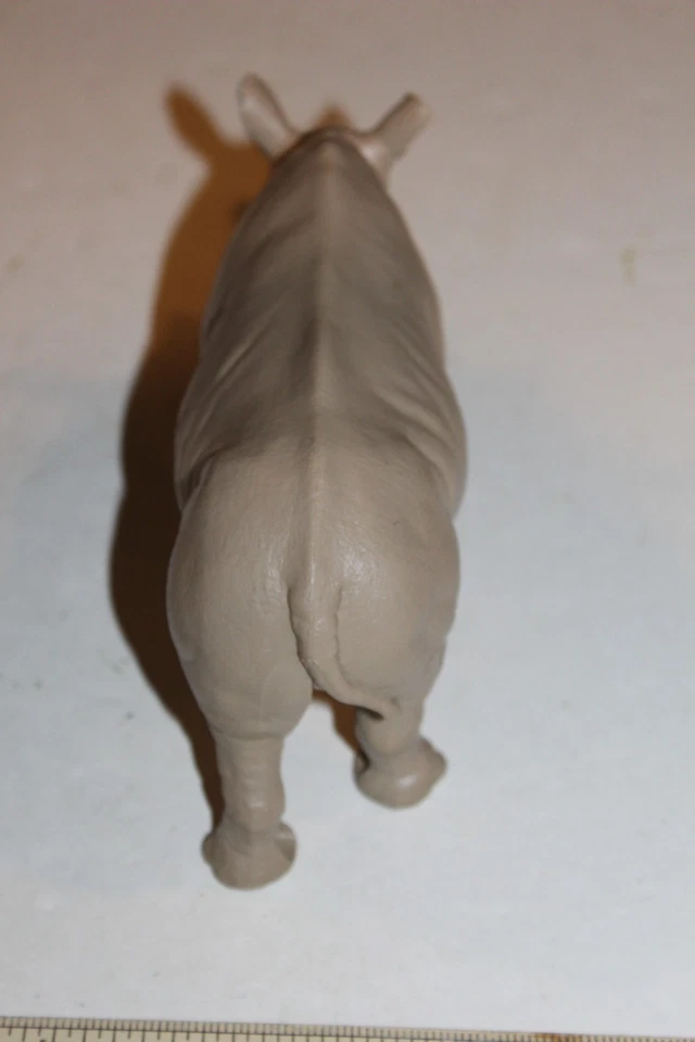 Figura de rinoceronte Mattel Big Jim Jungle Patrol 1973 de colección pieza de camión accesorio animal Foto 4 de 4