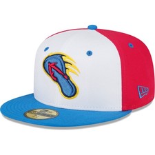 Men's New Era White/Blue San Antonio Missions Copa De La Diversion 59FIFTY