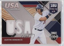 2020 Panini Elite Extra Edition USA Baseball Material Black Austin Hendrick 4f5