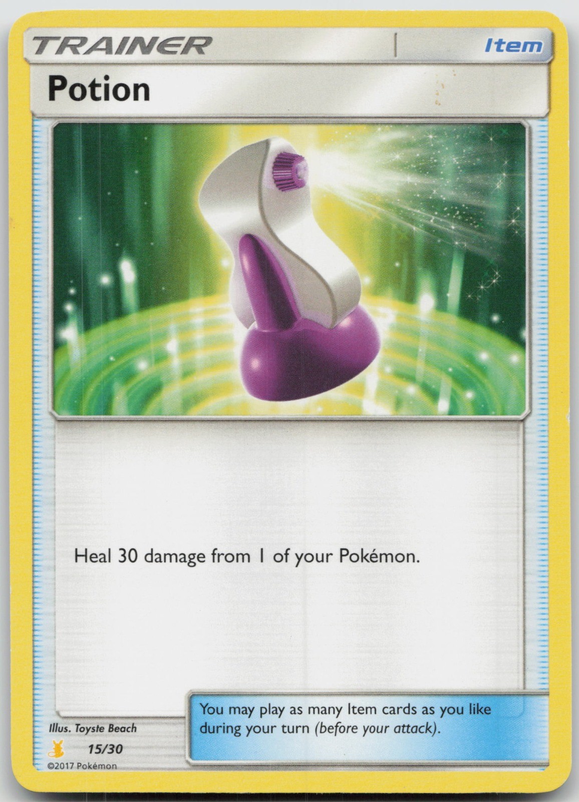 Potion (#15) Common BW Trainer Kit: Excadrill & Zoroark 15/30 LP Kouki Saitou