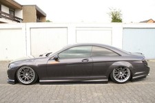 MAXTON DIFFUSOR FLAPS MERCEDES CL 500 (C216) AMGLINE SCHWARZ HOCHGLANZ TTG
