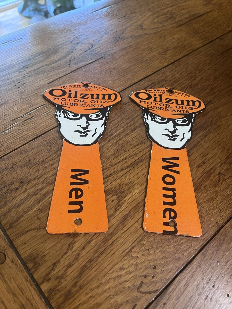 Oilzum In Collectible Gas & Oil Advertising Signs for sale | eBay
