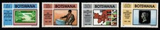 BOTSWANA SG686/9 1990 ANNIVERSARIES MNH