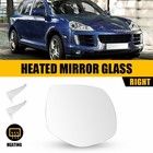 Right Passenger Side Heated Mirror Glass Fit Porsche Cayenne 08-2010 95573103804