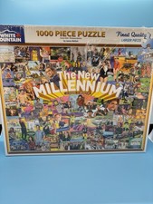 White Mountain Jigsaw Puzzle 1000 Pieces The New Millennium 1404 Sealed