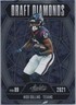 2025 Panini Absolute #DD-NCS Nico Collins Draft Diamonds Houston Texans