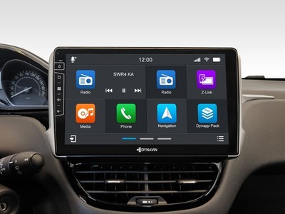 Dynavin D9-PG208 Premium Flex 10'' Auto Radio DAB+ USB BT Navigation für Peugeot