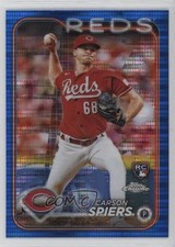 2024 Topps Chrome Blue Sonar Refractor /125 Carson Spiers #167 16mi