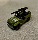 🏁 Hot Wheels Redline 1970 U.S. Army Gunslinger Jeep HK Base 1/64 🏁