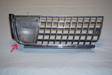 1971 1972 C3 Corvette Right Front Grille W Parking Lens Original Gm 5966794