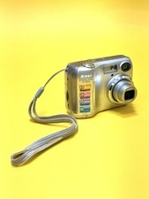 Nikon Coolpix 4100 4MP Digital Camera 3x Zoom Nikkor Lens Silver Tested Working