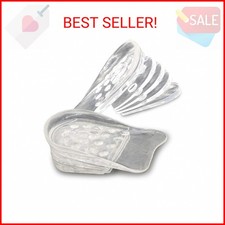 Dr.Foot Adjustable 5-Layer Height Increase Insoles, Silicone Heel Cushion Insert