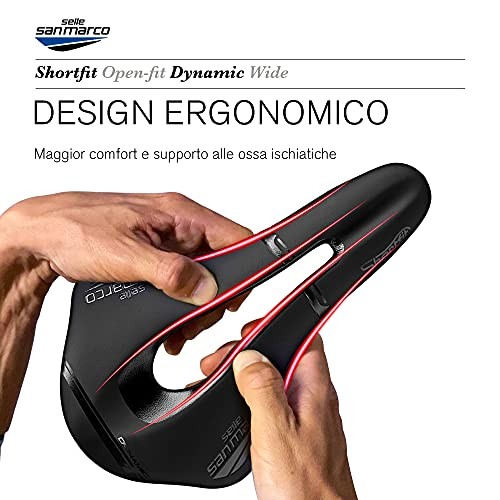 (TG. L3) Selle San Marco SHORTFIT Dynamic - Sella per Bici da Strada, Corsa e Gr foto 6