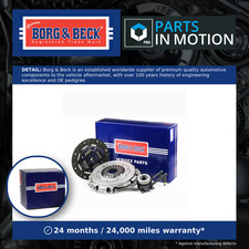 Image of Clutch Kit 3pc (Cover+Plate+CSC) HKT1584 Borg & Beck Genuine Quality Guaranteed