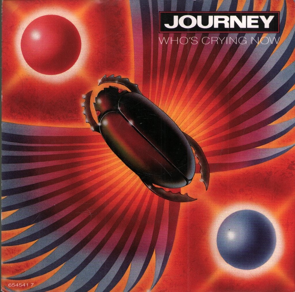 Journey Who's Crying Now 7"" vinyl UK Cbs 1988 Reissue 7"" with pic sleeve 6545417