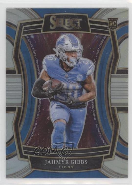 2023 Panini Select Phenomenon Silver Prizm Jahmyr Gibbs #PH-JGI 19n6