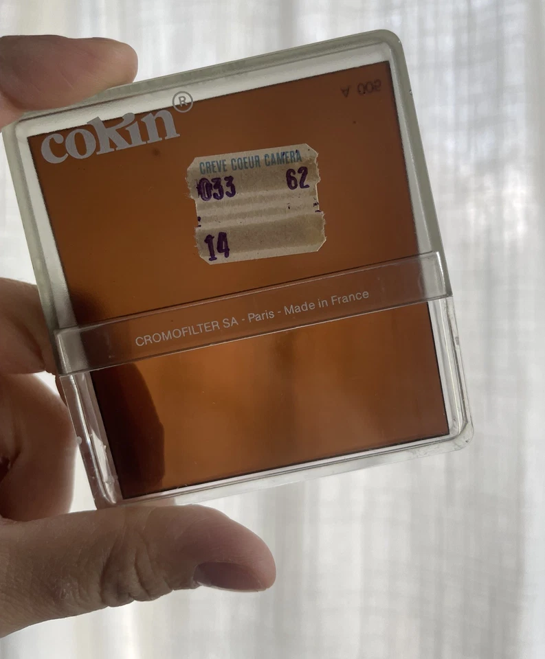 Cokin A 005 Filter 1 PIECE A005 Sepia Photo Filter Made in France EUC - Image 2 of 4