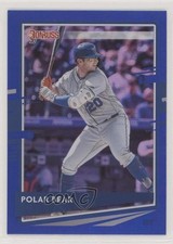 2020 Panini Donruss Nickname Variation Holo Blue Pete Alonso (Polar Bear) 0q1p