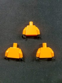 Star Wars LEGO Orange Torso Lot Rebel Pilot Pattern X-Wing Y-Wing See Pics R **