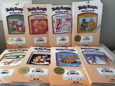 Worlds of Wonder TEDDY RUXPIN Lot of 8 Book  Tape New In Box 