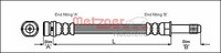 Metzger Bremsschlauch FüR Ford Mondeo I Turnier BNP 1.8I 16V 1.6I 2.5I 24V 2.0I