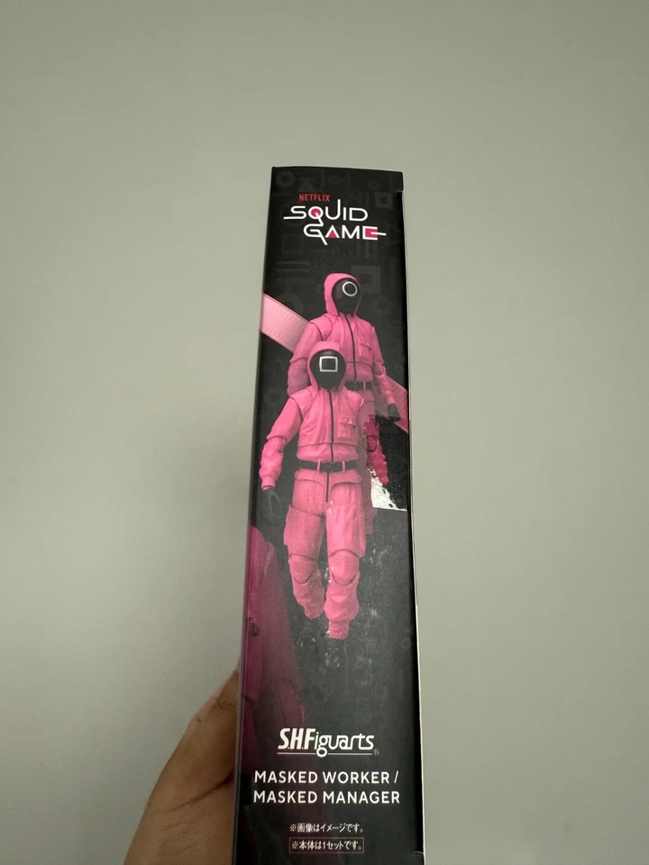 Bandai S.H. Figuarts Squid Game Masked Manager/Worker Action Figure Toy New - Image 3 of 4