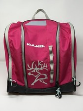 KULKEA Kids Ski Snowboard Boot Bag Pink 35L Boots Helmet Winter Sport Backpack