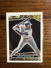 1993 Topps #44 Dave Winfield Black Gold Toronto Blue Jays Card