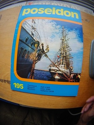poseidon 3/1978-Nr. 195-Tauchsport Seesport Maritimes-DDR-ZV GST-56S-gebraucht