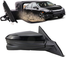 Right Passenger Side Door Mirror Compatible with 2016-2021 Honda Civic Sedan/Cou